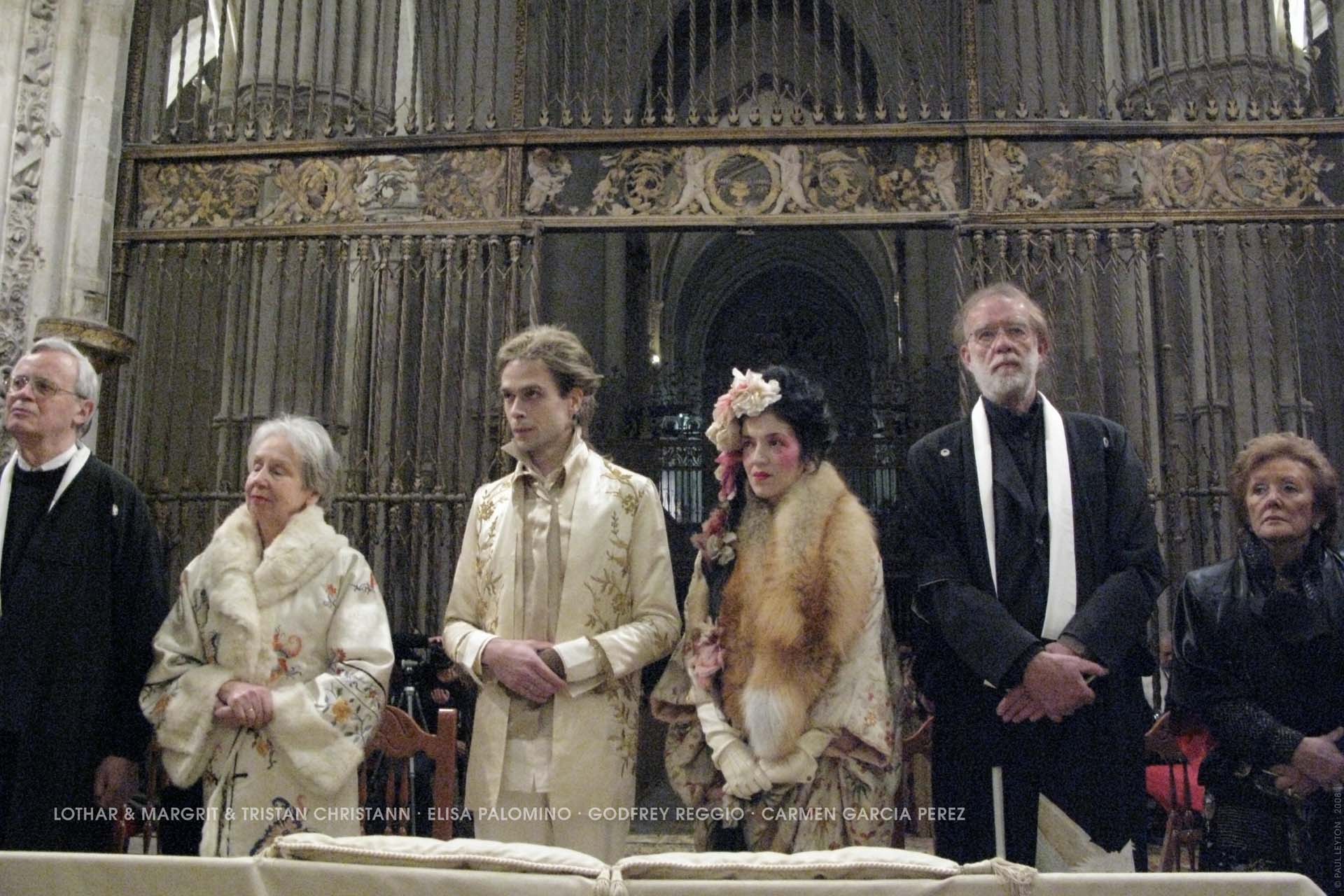 Tristan Christann+Elisa Palomino_14 Lothar+Margrit+Tristan Christann, Elisa Palomino, Godfrey Reggio, Carmen Garcia Perez